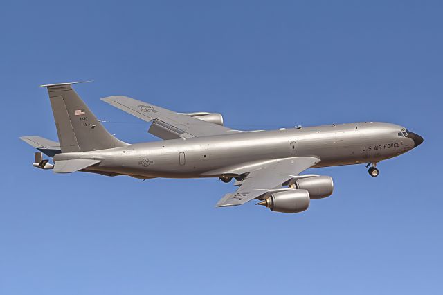 Boeing C-135FR Stratotanker (AMC14837) - U.S. Air Force KC-135 Stratotanker. br /Taken at Nellis Air Force Base during the 08/15 Red Flag exercise.