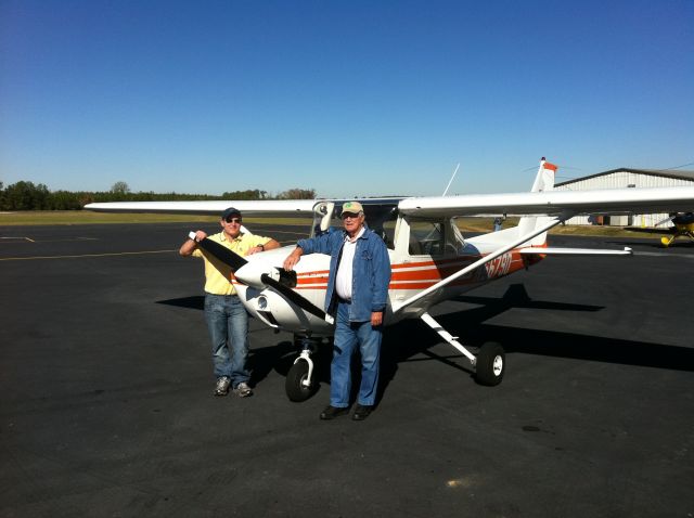 Cessna Skyhawk (N66790) - Me and Don having fun!