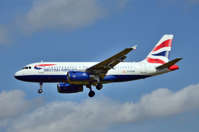 Airbus A319 (G-EUPR) - British Airways - A319-131 (G-EUPR) Ex LHR mid morning arrival at NCL (May 2024)