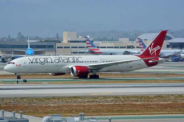 Boeing 787-9 Dreamliner (G-VZIG) - Virgin Atlantic Boeing 787-9 G-VZIG at LAX on May 3, 2016. 