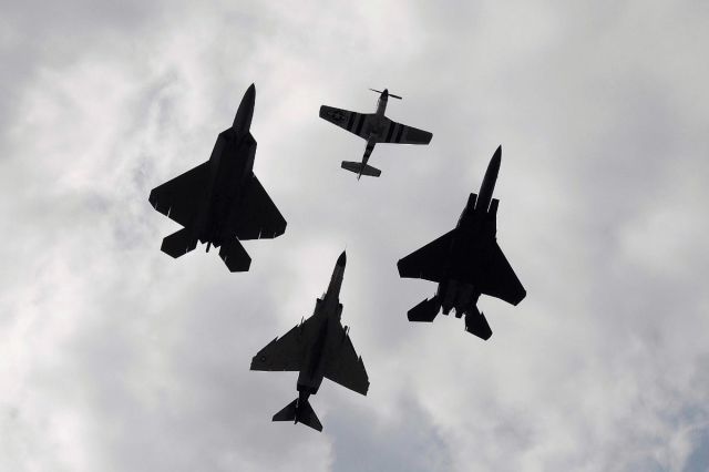 McDonnell Douglas F-4 Phantom 2 (72-1494) - USAF Heritage Flight at Andrews Open House, May 2008