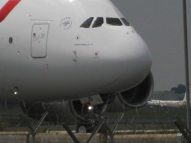 Airbus A380-800 (F-HPJB) - First A380 in JNB