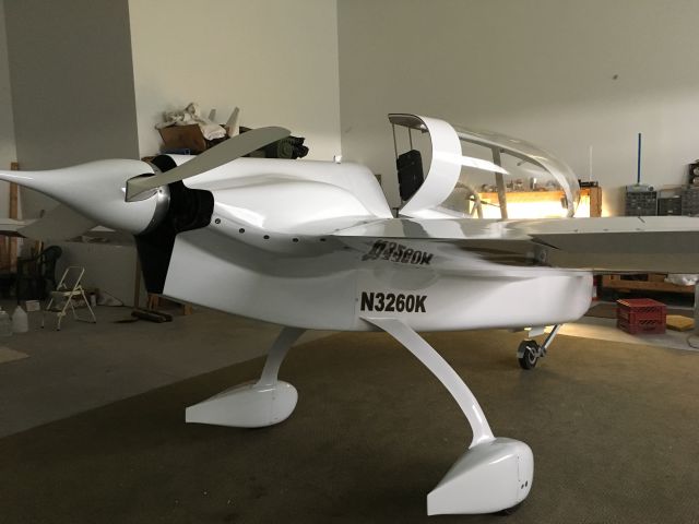 RUTAN Long-EZ (N3260K) - Post first flight after 2.5 yrs