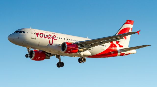 Airbus A319 (C-GBHY) - Arriving from Charlottetown as ROU1709 on a beautiful Saturday morning!