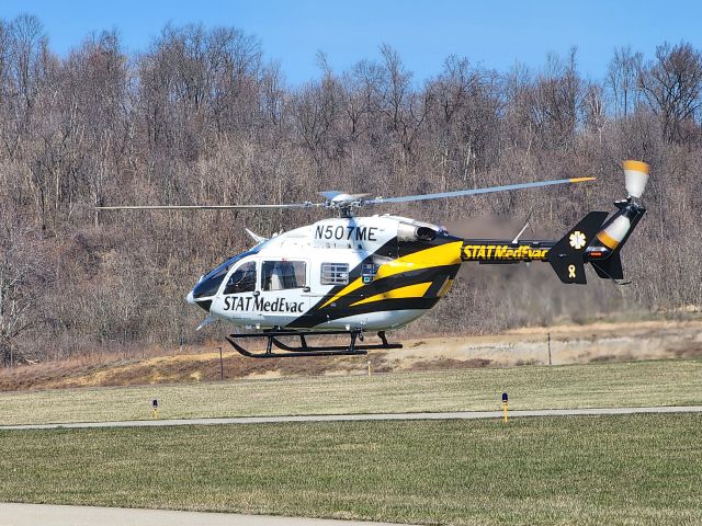 KAWASAKI EC-145 (N507ME) - Saving lives after a refuel