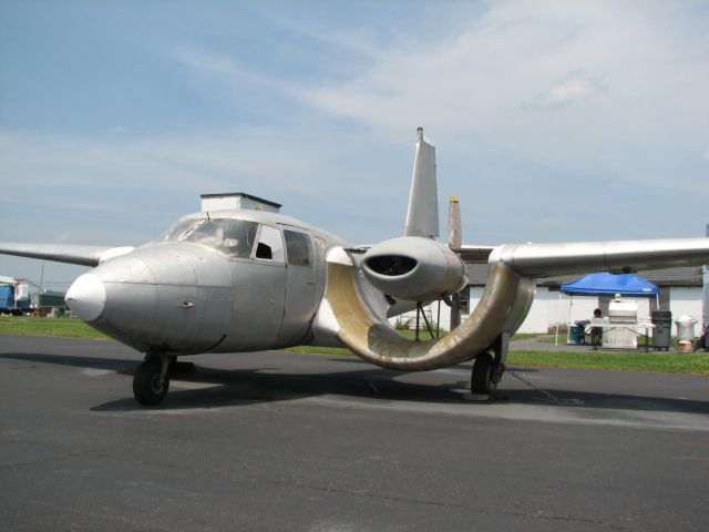 N5855V — - A pretty interesting plane designed for STOL - at MAAM.    More here: http://en.wikipedia.org/wiki/Channel_wing  And: http://www.maam.org/aircraft/ccw5.html