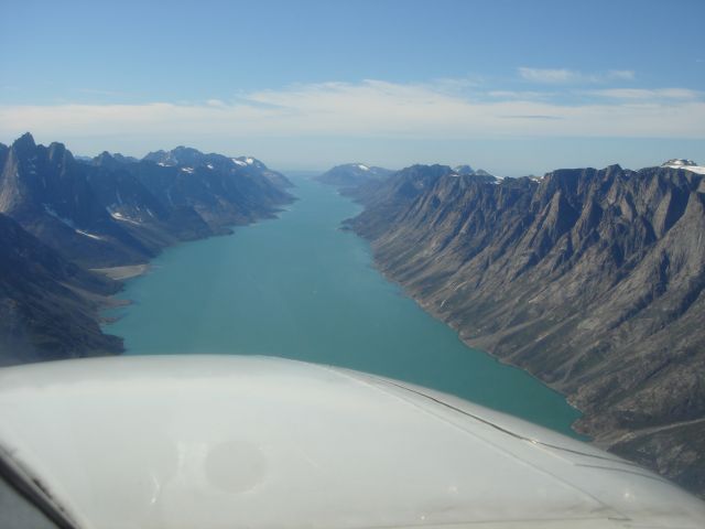 Cessna 340 (N52PP) - Greenland 2007 Sonderstroem Fijord