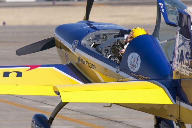 JA14WP — - EXTRA 300L ; JASDF KOMAKI air base festival ; 23 Feb 2014