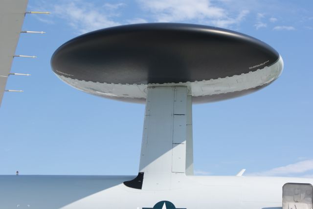 — — - The business end of an E-3 Sentry at Offutt AFB