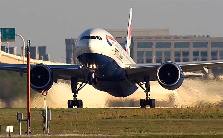 Boeing 777-200 (G-VIIT) - Fl 2166 take off 7pm Fri Apr 9  2010