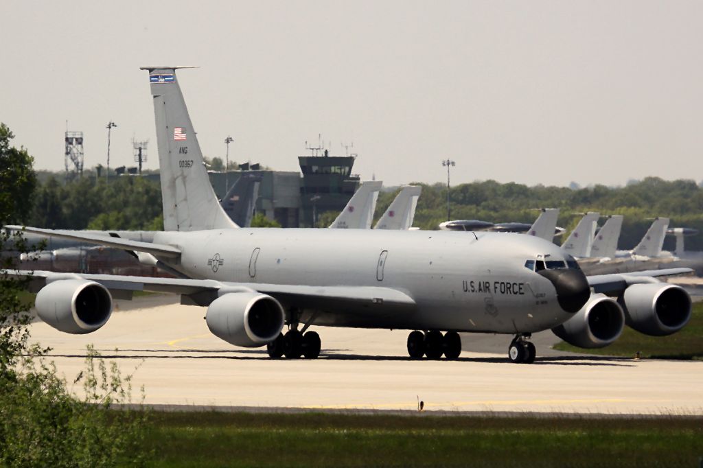 Boeing C-135FR Stratotanker (60-0367) - "OHIO" TANKERs AT GEILENKIRCHEN AIRBASE