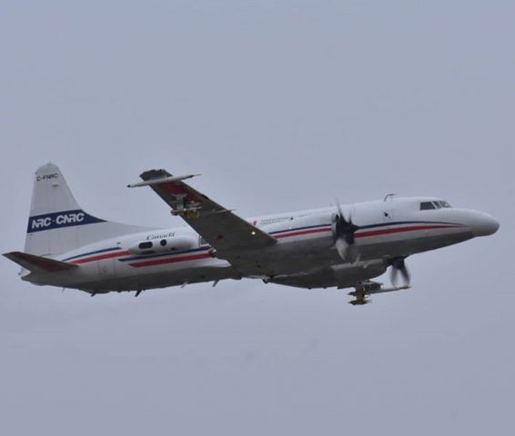 CONVAIR CV-580 (C-FNRC) - A Canadian friend passing through 