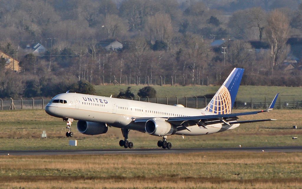 Boeing 757-200 (N67134) - united b757-224 n67134 after landing at shannon from newark 20/3/18.