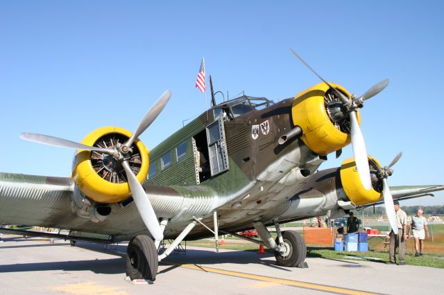 JUNKERS Ju-52/3m (N352JU) - Air show Spirit of St Louis, chesterfield, Mo Sept 02 2007