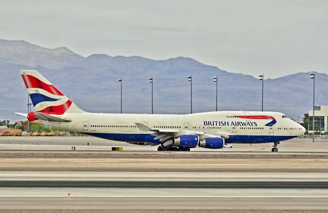 Boeing 747-400 (G-CIVT) - G-CIVT British Airways 1998 Boeing 747-436 (cn 25821/1149)br /br /Las Vegas - McCarran International (LAS / KLAS)br /USA - Nevada, April 04, 2011br /Photo: Tomás Del Coro