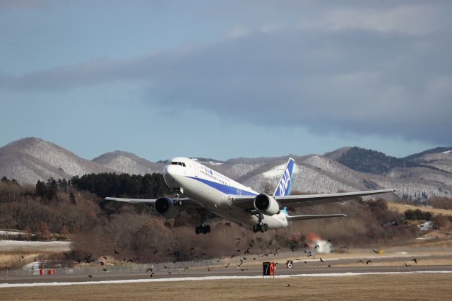 BOEING 767-300 (JA609A) - January 28, 2024:HKD-ITM.