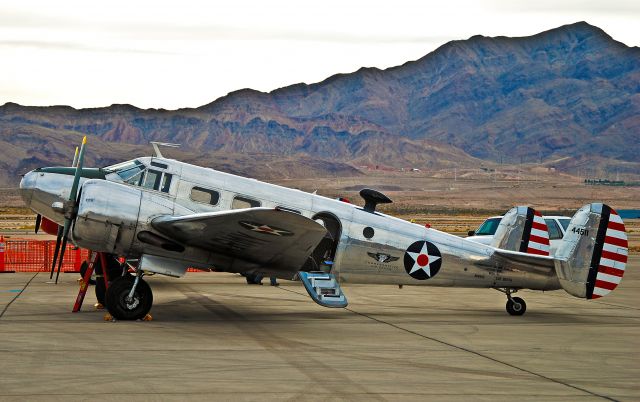 — — - N145AZ Beech D18S C/N A-235 (C45 Beech) Commemorative Air Force Arizona Wing, Mesa AZ. - Aviation Nation 2011 Nellis Afb Airport (Las Vegas, NV) KLSV / LSV  November 13, 2011 TDelCoro