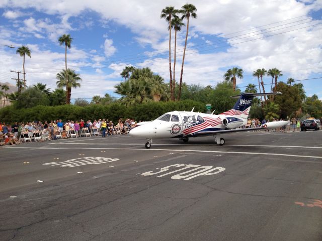 Eclipse 500 (N61HF) - AOPA Parade of Planes - Palm Springs