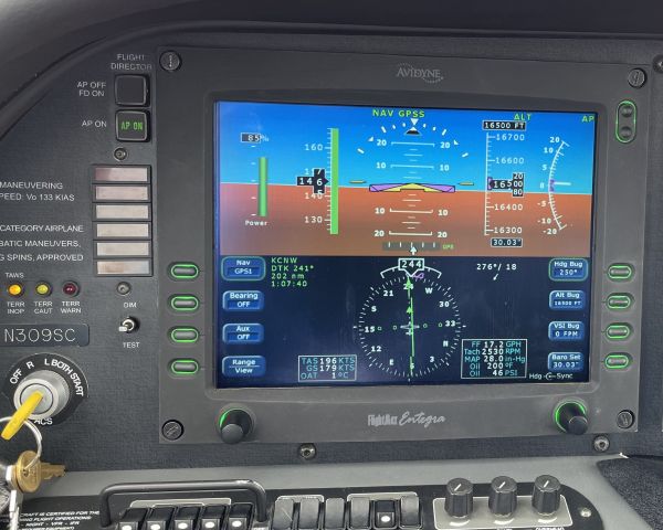 Cirrus SR-22 (N309SC) - Sometimes get questions about actual performance data, so here is an example. br / Mid 190s True at 16.5