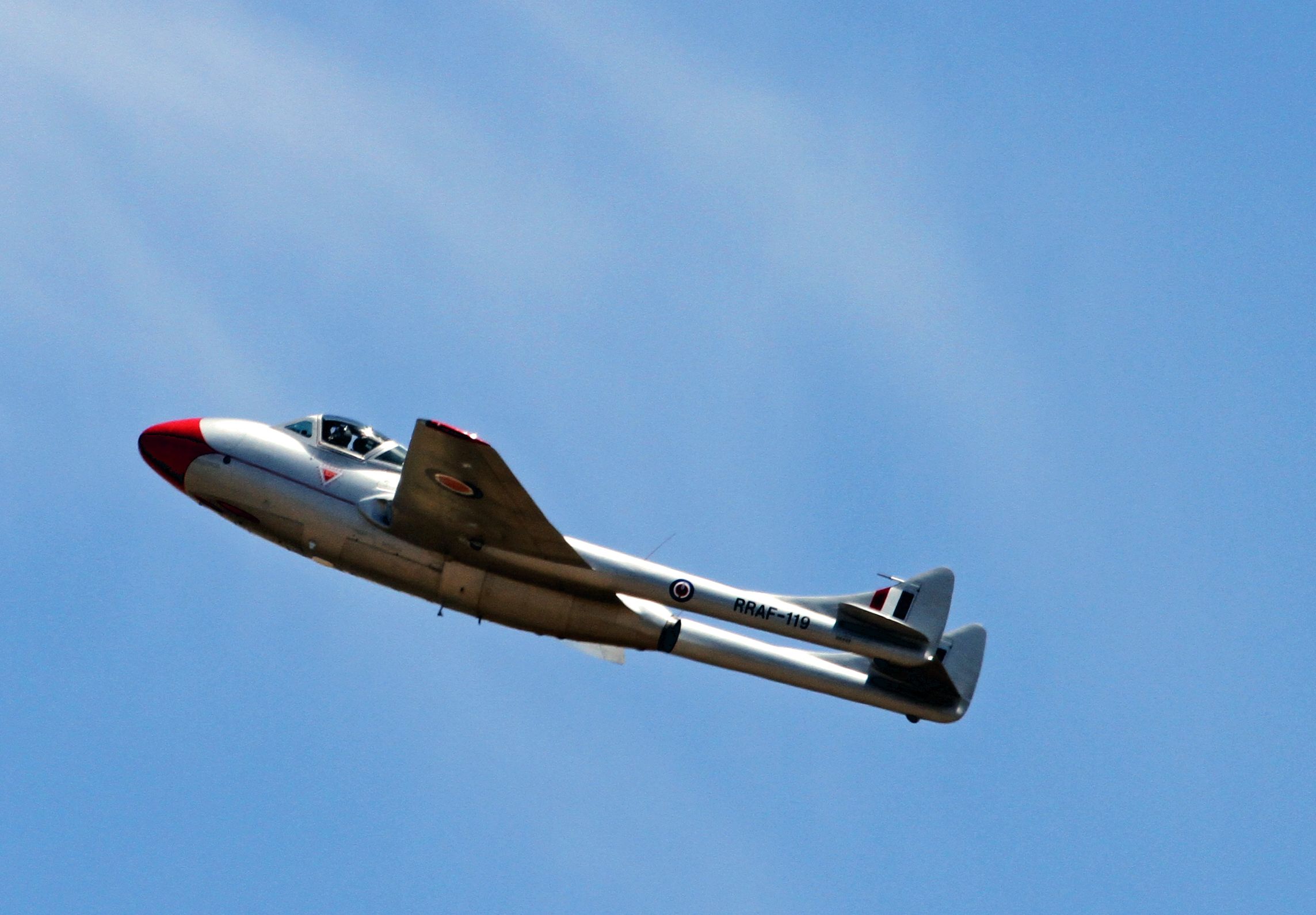 F+W EMMEN Vampire (PRAF119) - Temora Airshow NSW Australia