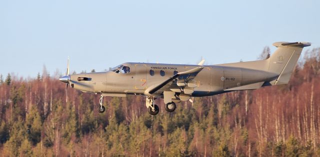 PI02 — - Pilatus PC-12/47E Finnish Air Force