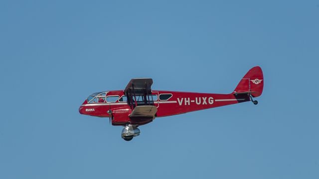 DE HAVILLAND DH-84 Dragon (VH-UXG)