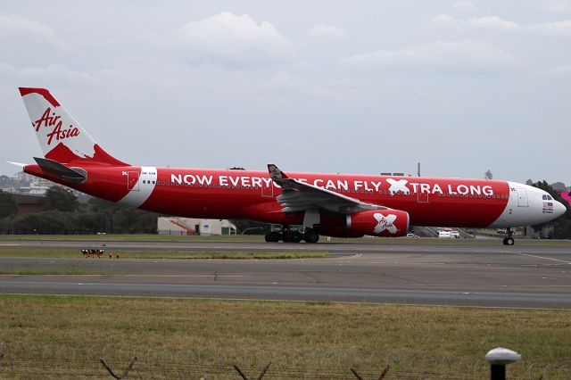 Airbus A330-300 (9M-XXW) - on 2 December 2017