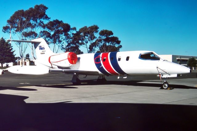 Piper Cherokee Arrow (VH-BIB) - GATES LEARJET 36A - REG : VH-BIB (CN 36A/35) - NOWRA NSW. AUSTRALIA - YSNW (30/6/1988) 35MM SLIDE CONVERSION.