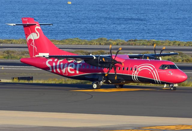 Aerospatiale ATR-42-600 (N216NX) - On delivery flight for Silver Airways. The next registration will be N401SV. 