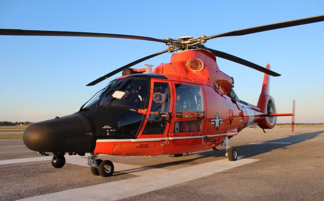 USCG6603 — - An Aerospatiale MH-65D Dauphin on the Gulf Air Center ramp, Jack Edwards National Airport, Gulf Shores, AL - March 19, 2019.