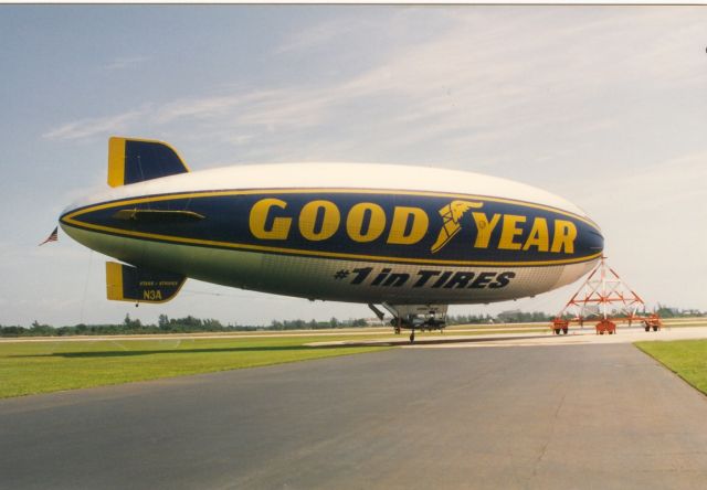 Unknown/Generic Airship (N3A) - I took this at the blimp base in Pompano Beach Fla.in 1995.