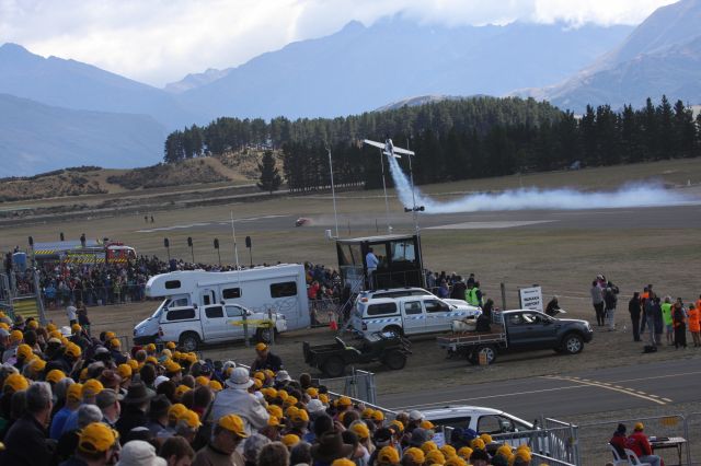 SUKHOI Su-29 — - Sukhoi 29 versus Lamborghini Wanaka NZ April 2014