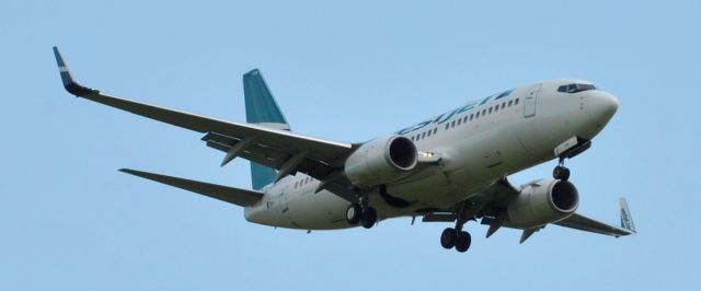 Boeing 737-700 (C-GWSP) - Inaugural flight to KIAH for WestJet1535 09/08/2015