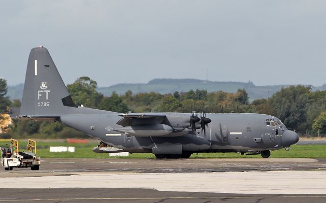 Lockheed C-130 Hercules (13-5785) - "septr71" usaf hc-130j 13-5785 arriving in shannon from mildenhall on a fuel stop on the way to st.johns 16/9/18.
