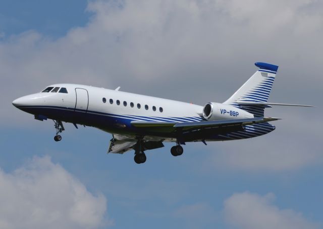 Dassault Falcon 2000 (VP-BBP) - 05/05/2013br /Landing 27