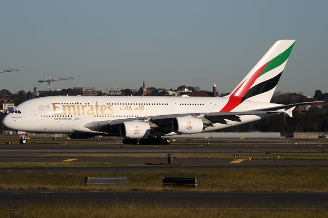 Airbus A380-800 (A6-EUE) - on 13 August 2019