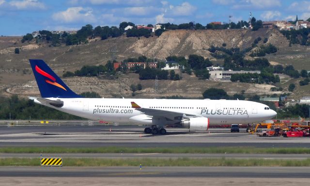 Airbus A330-200 (EC-OAP) - Plus Ultra Airbus A330-203 EC-OAP in Madrid 