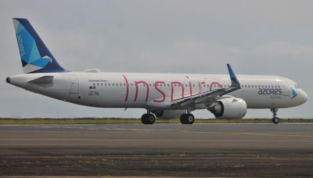 Airbus A321neo (CS-TSI) - Santa Maria Island International Airport - LPAZ - Azores. March 10, 2021