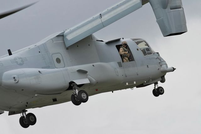 16-7902 — - [cn.DO113]. In the hover at the Farnborough FAB International Airshow UK 13.7.2012.