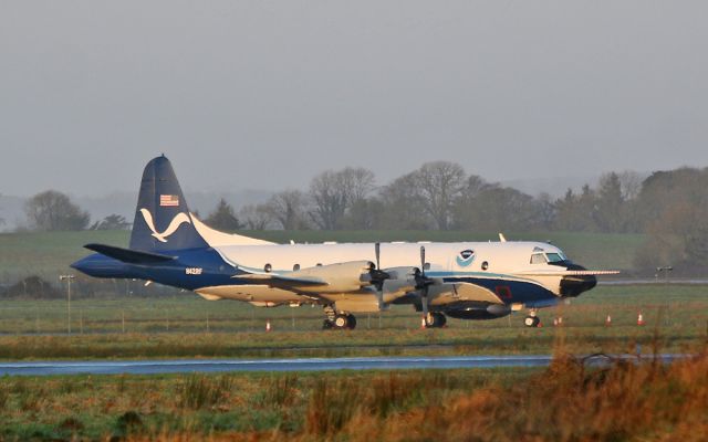 Lockheed P-3 Orion (N42RF) - noaa wp-3d orion n42rf parked at shannon 26/1/18.