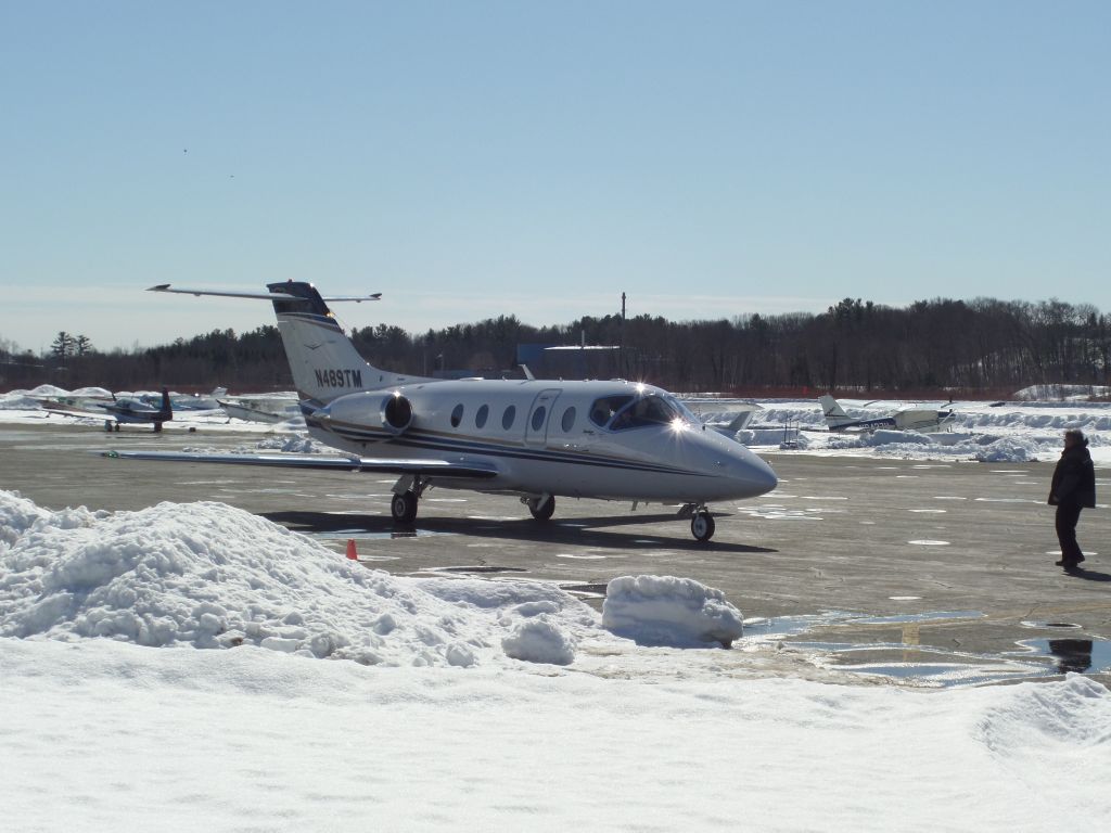 Beechcraft Beechjet (N489TM) - Flying under the call sign, "TMC489".