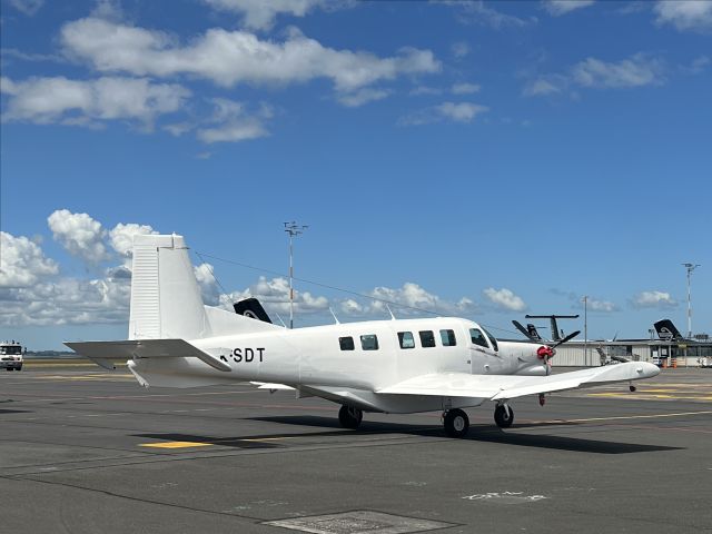 PACIFIC AEROSPACE 750XL (ZK-SDT) - 15FEB24. Departed soon after for Norfolk Island on its delivery flight to Papua New Guinea. 