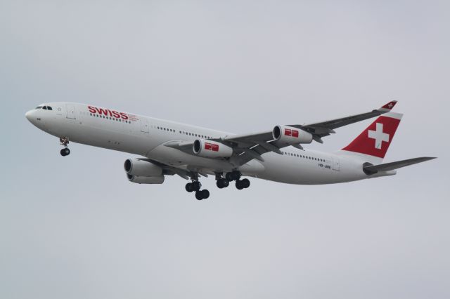 Airbus A340-300 (HB-JME) - TAKEN IN 2009