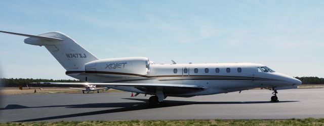 Cessna Citation X (N747XJ) - N747XJ @ KMJX on 04/11/2017