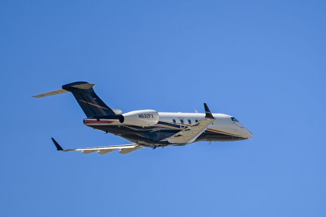 Bombardier Challenger 300 (N532FX) - Departing into the clear skies of Southwest Florida.br /Photo taken 5/29/2021