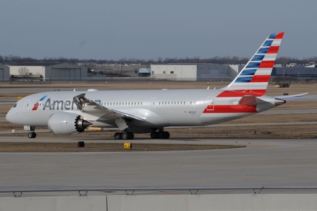 Boeing 787-8 (N801AC) - First 787 to visit IND