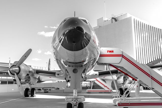 Lockheed EC-121 Constellation (N8083H) - This historic Connie is now the bar at the TWA Hotel at JFK.  Lockheed L-1649A Starliner