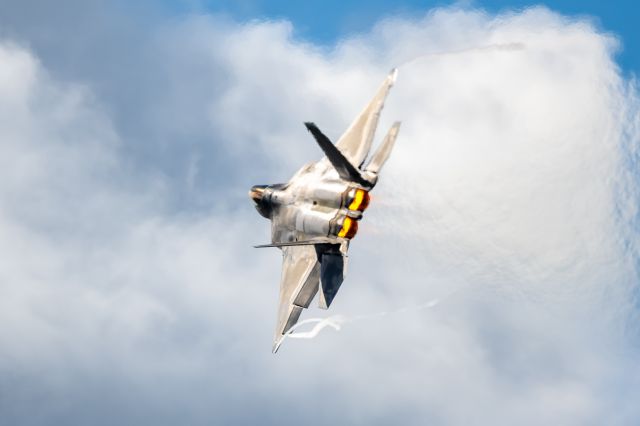 Lockheed F-22 Raptor (08-4163) - F22 Raptor demo br /Stuart Air Show 2024