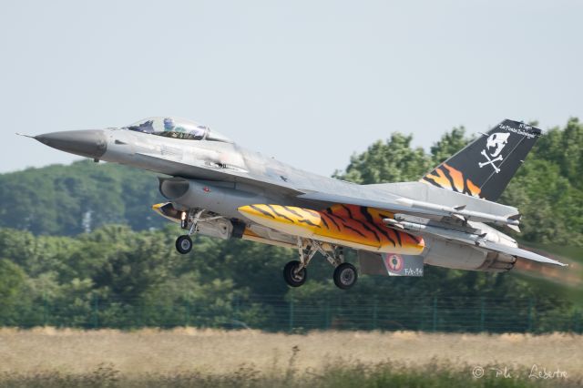 Lockheed F-16 Fighting Falcon (SFR94) - ...immat FA-94br /...NATO Tiger meet ...Landivisiau