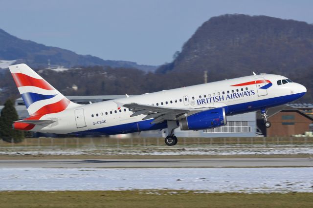 Airbus A319 (G-DBCK)